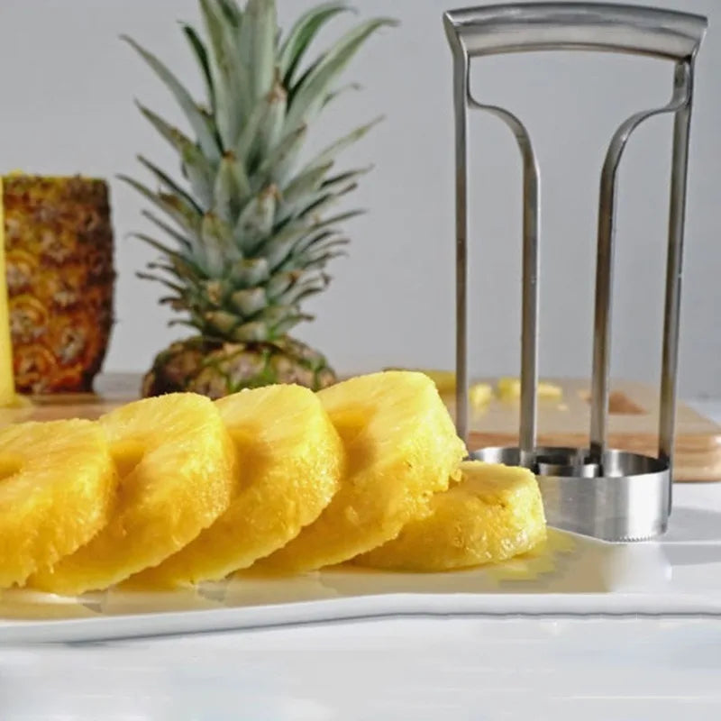 Stainless Steel Pineapple Peeler Cutter Ananas Meat Extractor Cut Corer Remover Machine Home Kitchen Knife Slicer Fruit Tools - You Offer