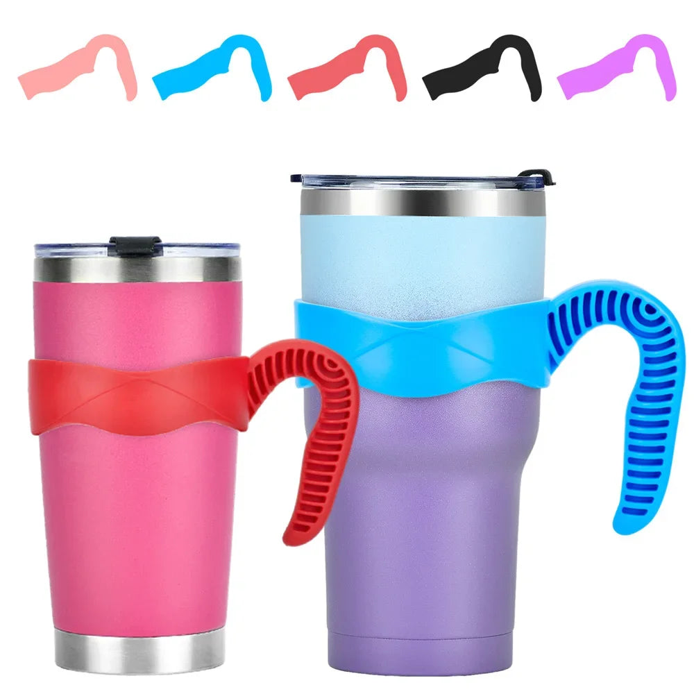 20/30oz Tumbler Handle Water Thermos Bottle Holder Travel Drinkware Holder Coffee Cup Portable Insulated Bottles Accessories - You Offer