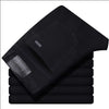 Wthinlee New Business Men's Jeans Casual Straight Stretch Fashion Classic Blue Black Work Denim Trousers Male Brand Clothing - You Offer