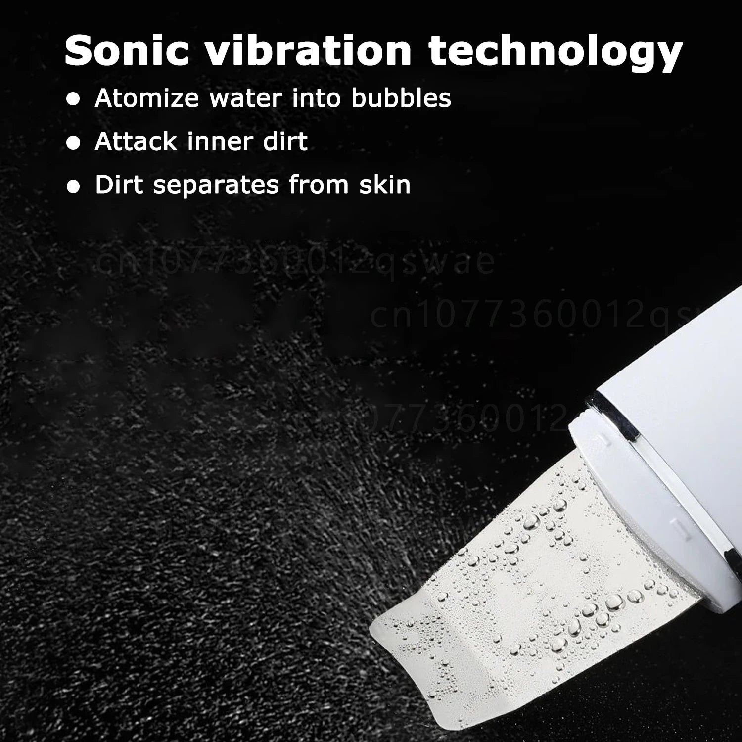 Ultrasonic Skin Scrubber Facial Deep Cleansing Blackhead Remove Ultrasonic Cleansing Cavitation Peeling Shovel Skin Scrubber