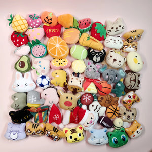 Cute Cat Toy Set With Catnip Pet Mint Plush Toy With Scent Kitten Mini Catnip Chew Toy Teeth Grinding juguete para gatos Pet Toy