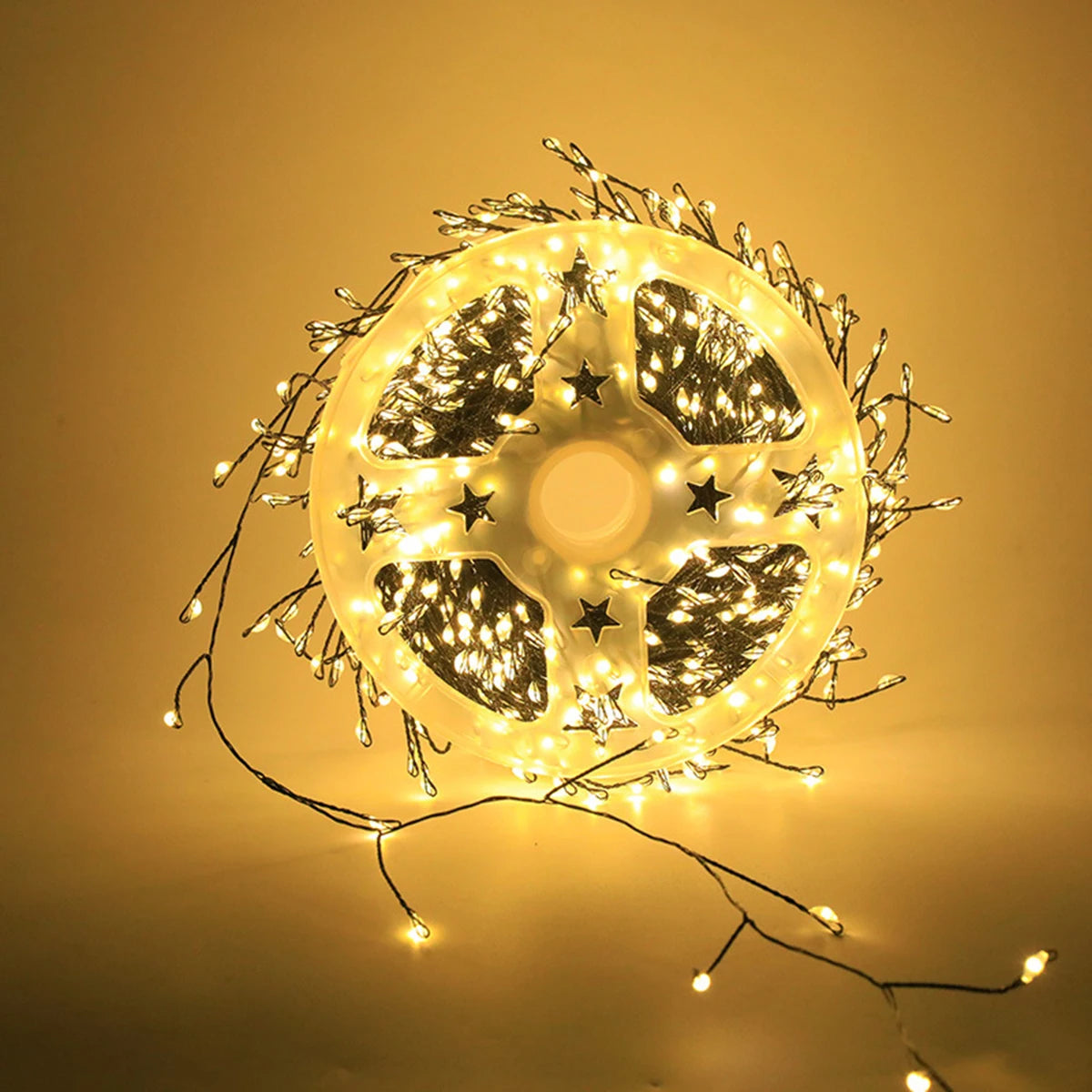 6M/50M Firecracker String Lights Cluster Fairy Light Christmas Garland LED For Wedding Party New Year Christmas Tree Decor Lamps
