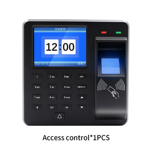 125Khz RFID Biometric Fingerprint Time Attendance Clock Recorder Employe Recognition Check in Time Recording Door Access Control