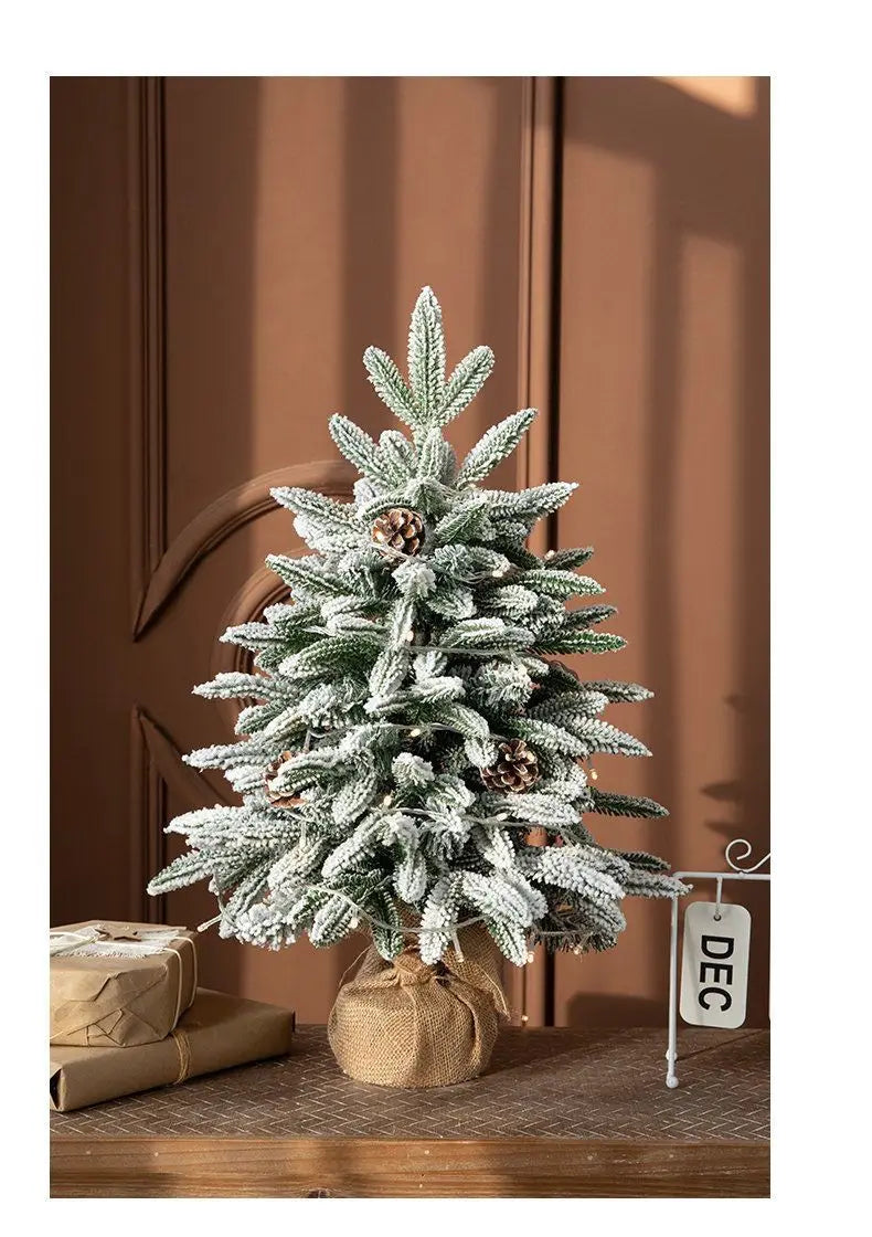 45/60/90cm PE Christmas Tree Luxury Simulated Cedar Desktop Ornaments Small Decorations