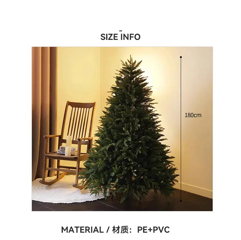 Pe Mixed Pvc Christmas Tree Encryption Lamp Christmas Tree Large Christmas Tree New Christmas Decoration