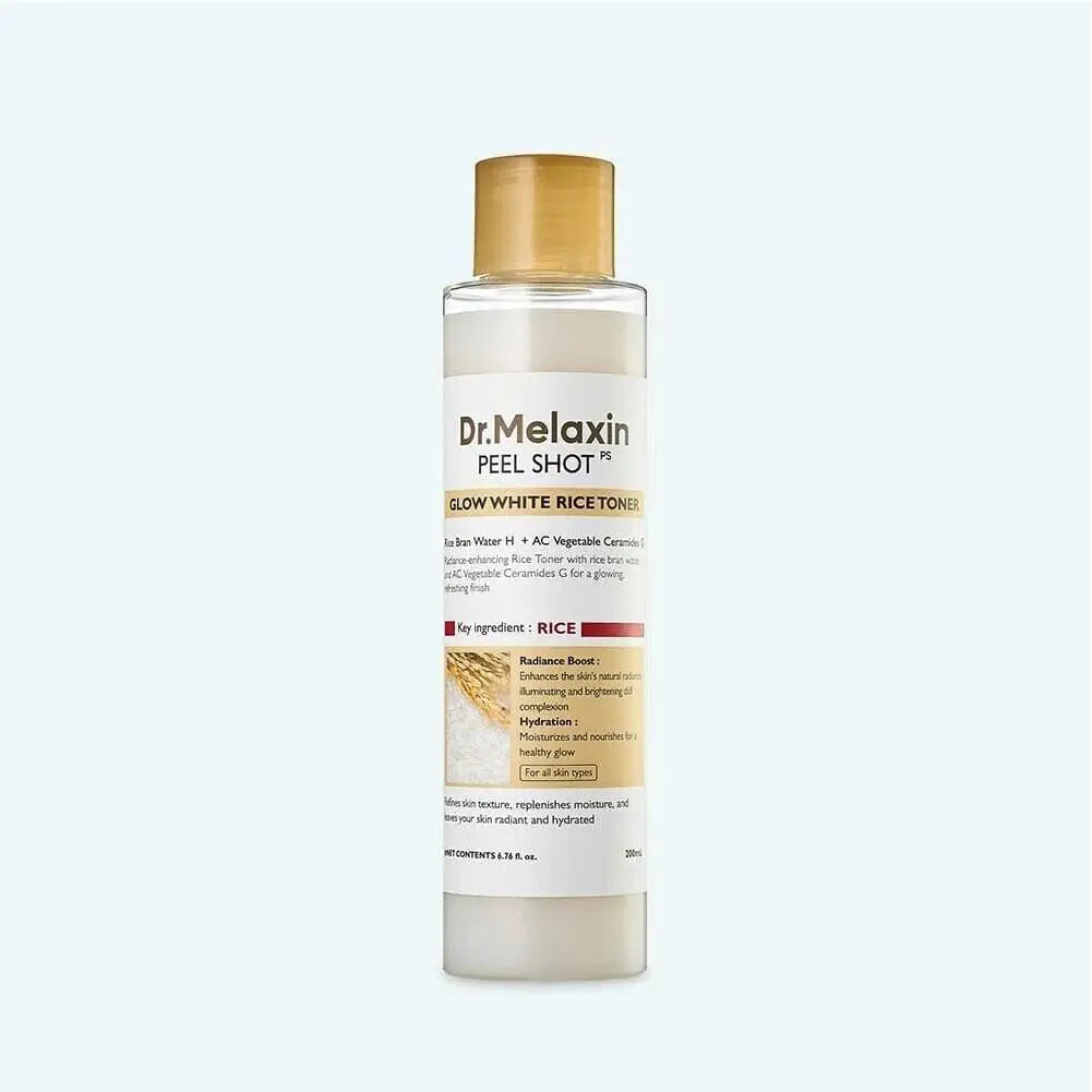 White Rice Astringent Water Cleanses Skin Nourishes Hydrates Remove Dirt Excess Keratin White Rice Toner Skin Care