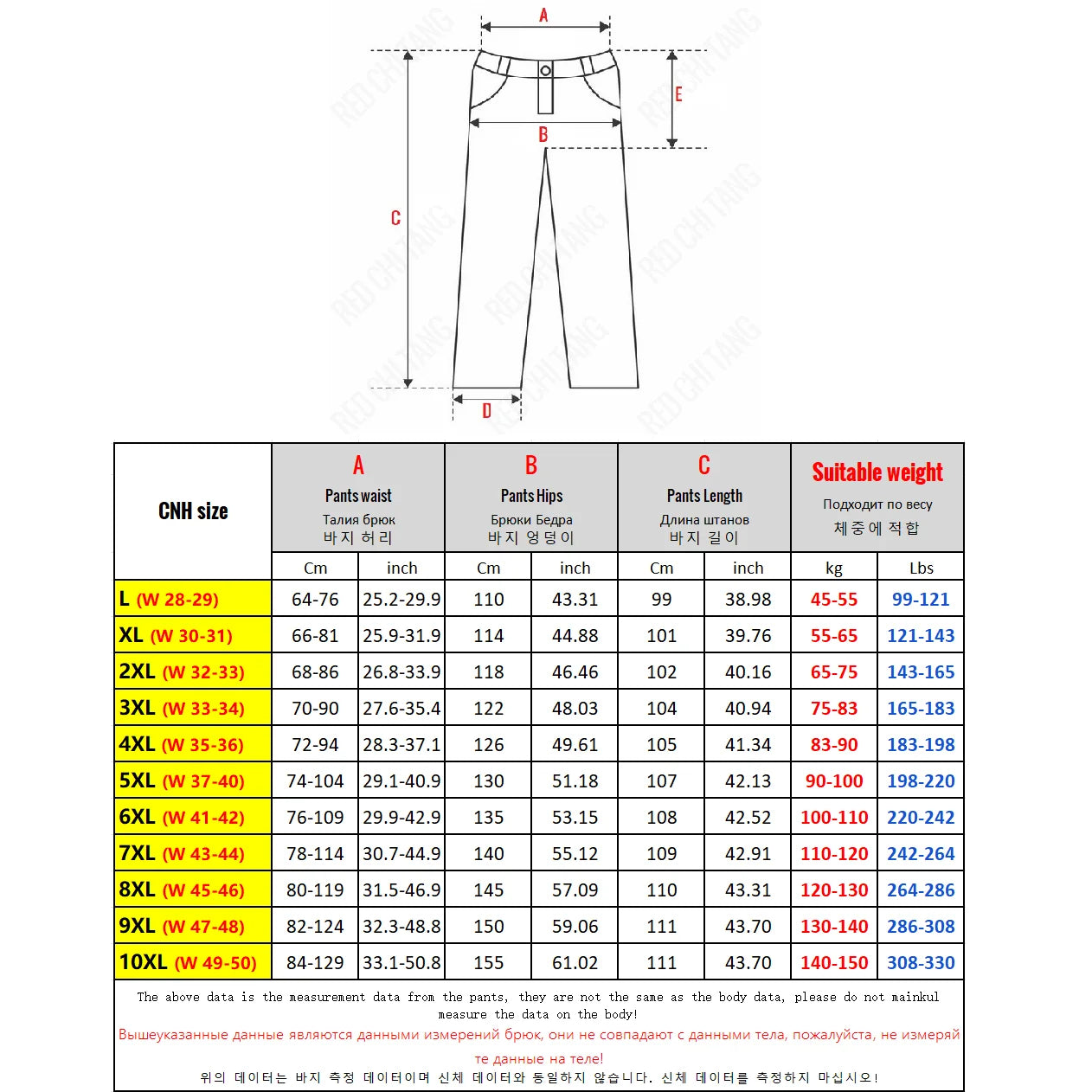 New Big Size Winter Pant Men Thick Fleece Lined Jogger Cotton Padded Warm Work Trouser Male Plus Large Sweatpant 9XL 10XL Autumn - You Offer
