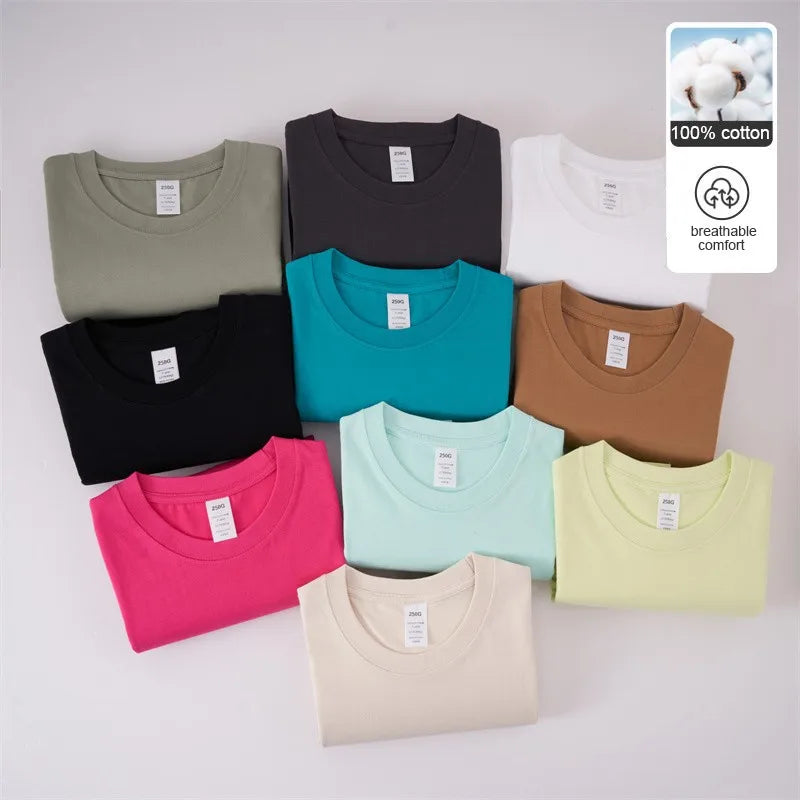 Top Quality 100 % Cotton Fashion Brand Plain Round Neck Trending New T Shirts Men Long Sleeve Tops Casual Classic Mens Clothes