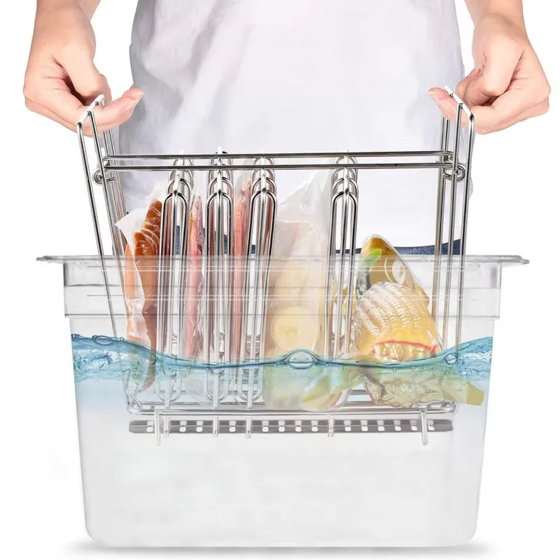 11L Sous Vide Slow Stew Pot Cookware Container For Submerged Circulation Sous Vide Accessories For Low-Temperature