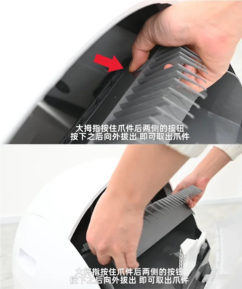 Use for Elspet Smart Cat Litter Box Accessory Cat Toilet Trash Bag/rake/Ultraviolet Lamp/safety Door