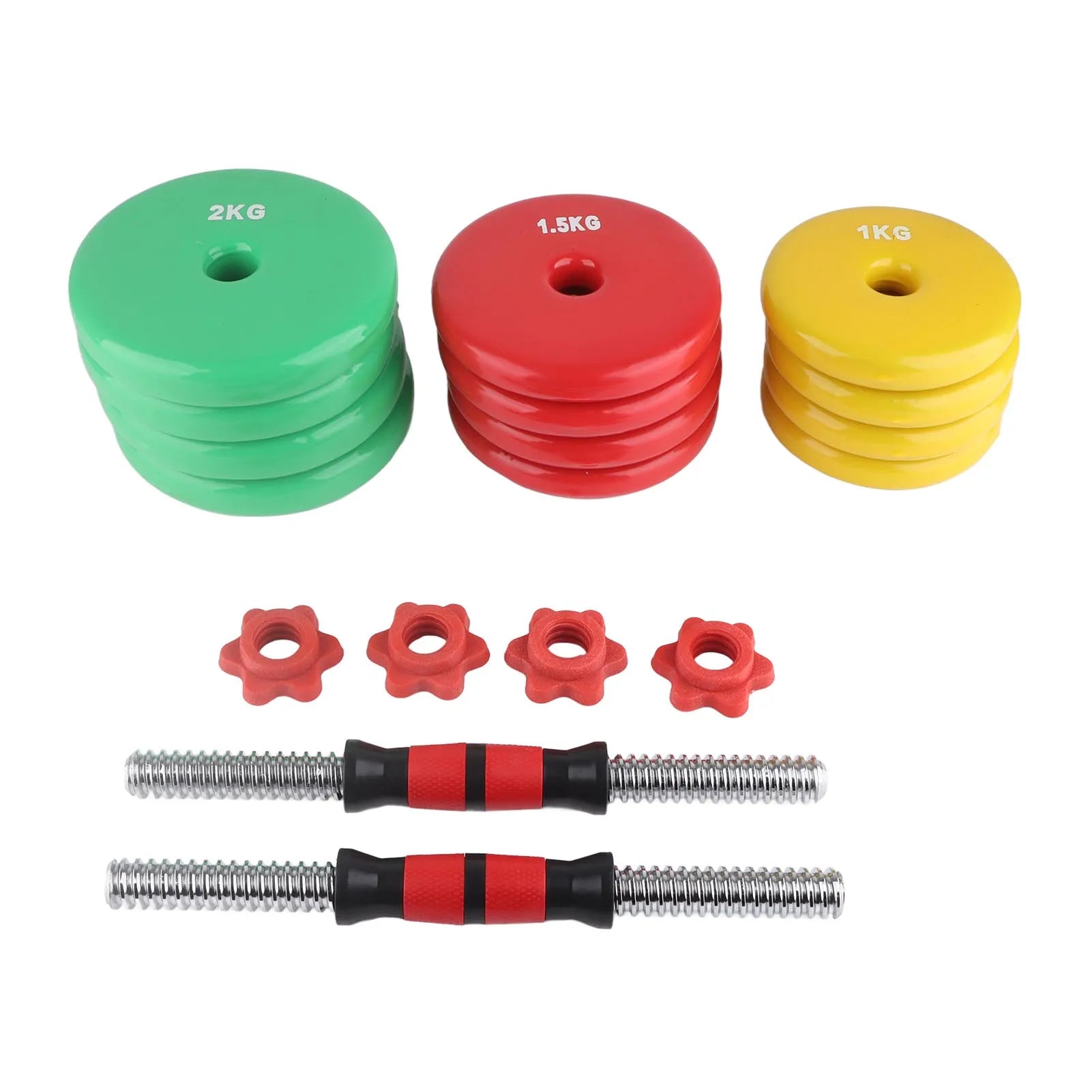 Colorful Dumbbell Fitness Dumbbell Colorful Removable Non Slip Grip Fitness Gym Home Weight Lifting Hand Dumbbell Hand Dumbbell - You Offer