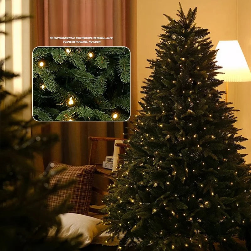Pe Mixed Pvc Christmas Tree Encryption Lamp Christmas Tree Large Christmas Tree New Christmas Decoration
