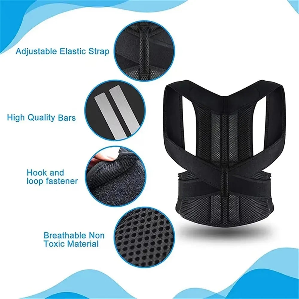 Adjustable Posture Corrector Belt Lumbar Support - You Offer