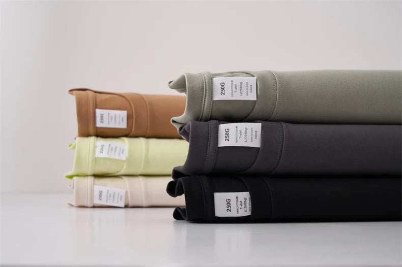 Top Quality 100 % Cotton Fashion Brand Plain Round Neck Trending New T Shirts Men Long Sleeve Tops Casual Classic Mens Clothes