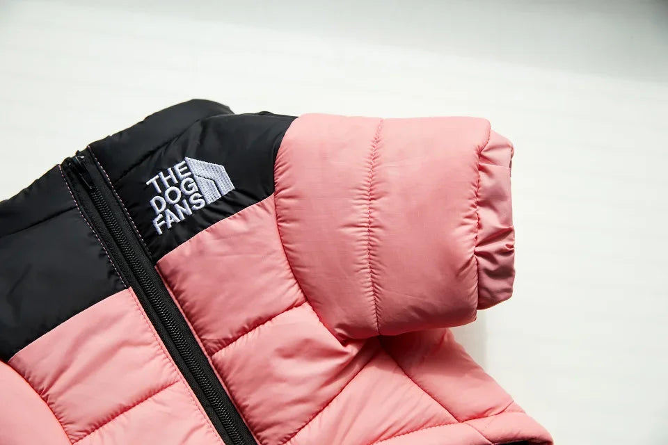 Puppy Coat Dog Down Jacket The Dog Fans Winter Pet Clothes for Small Medium Dogs Warm Thick Dog Vest French Bulldog