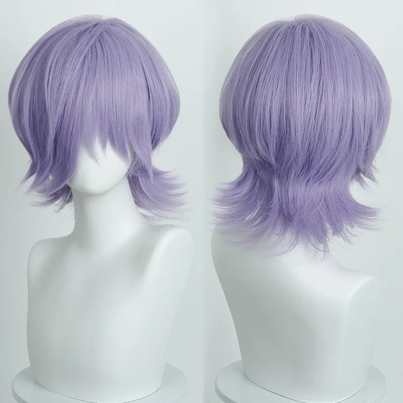 Synthetic Straight Ponytail with Hair Tie Hot Anime Kpop Hunter Cosplay Costumes Wig Ponytail Hood for Women Men