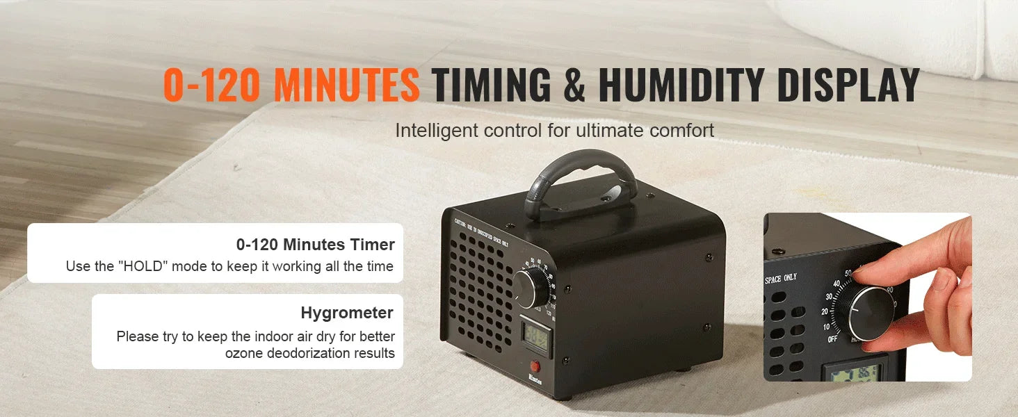 12g Ozone Machine Ozone Generator Air Purifier Remove FormaldehydeOdor Deodorize Home Kitchen Office Car Ozon Cleaner Ozonizador