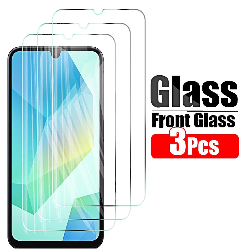Protective Glass for Samsung Galaxy A16 4G 5G A15 A25 A35 A55 Screen Protectors Tempered a 16 15 25 Camera Soft Lens Cover Film