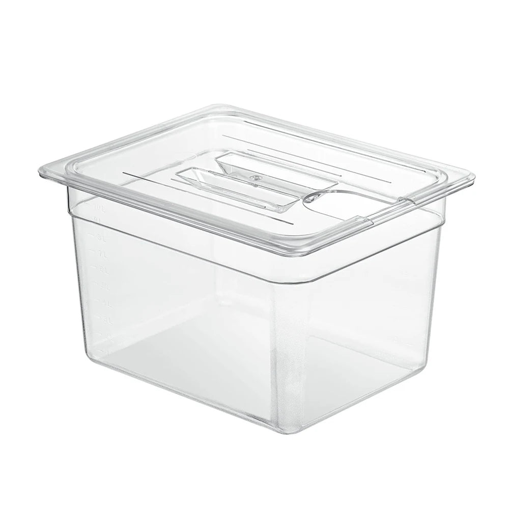 11L Sous Vide Slow Stew Pot Cookware Container For Submerged Circulation Sous Vide Accessories For Low-Temperature