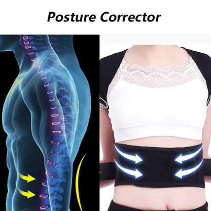 Adjustable Posture Corrector Belt Lumbar Support - You Offer