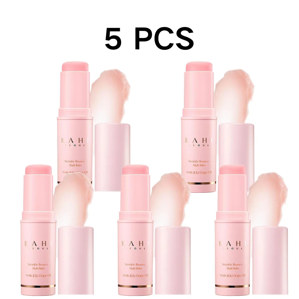 KAHI Moisturizing Stick Wrinkle Bounce Multi Balm for Face Daily Improving Wrinkle Universal Cream Korean Skin Care