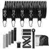 300lb Fitness Booty Resistance Elastic Band Workout for Training Home Exercise Sport Gym Dumbbell Harness Set Expander Equipment