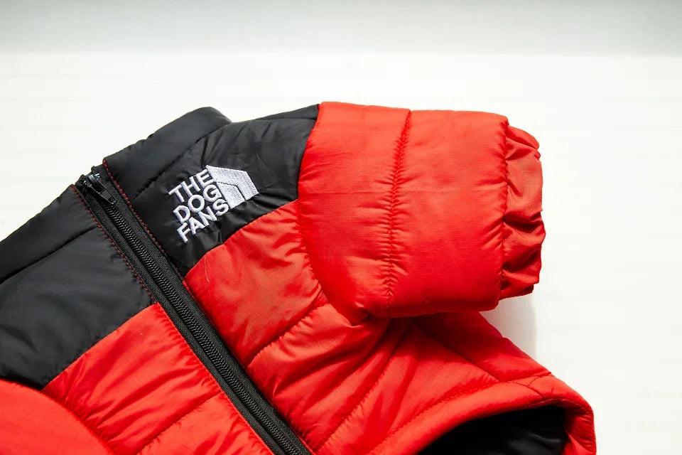 Puppy Coat Dog Down Jacket The Dog Fans Winter Pet Clothes for Small Medium Dogs Warm Thick Dog Vest French Bulldog