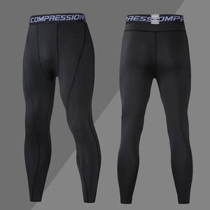 Mens Compression Sweatpants Male Tights Sport Pants for Gym Fitness Running Joggings Workout Trousers Dry Fit Leggings - You Offer