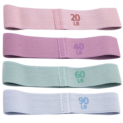 5-1pcs Elastic Workout Bands Anti-Slip Stretch Fitness Strips Portable Glute Thigh Elastic Bands Home Rubber Bands Gym Accessory - You Offer