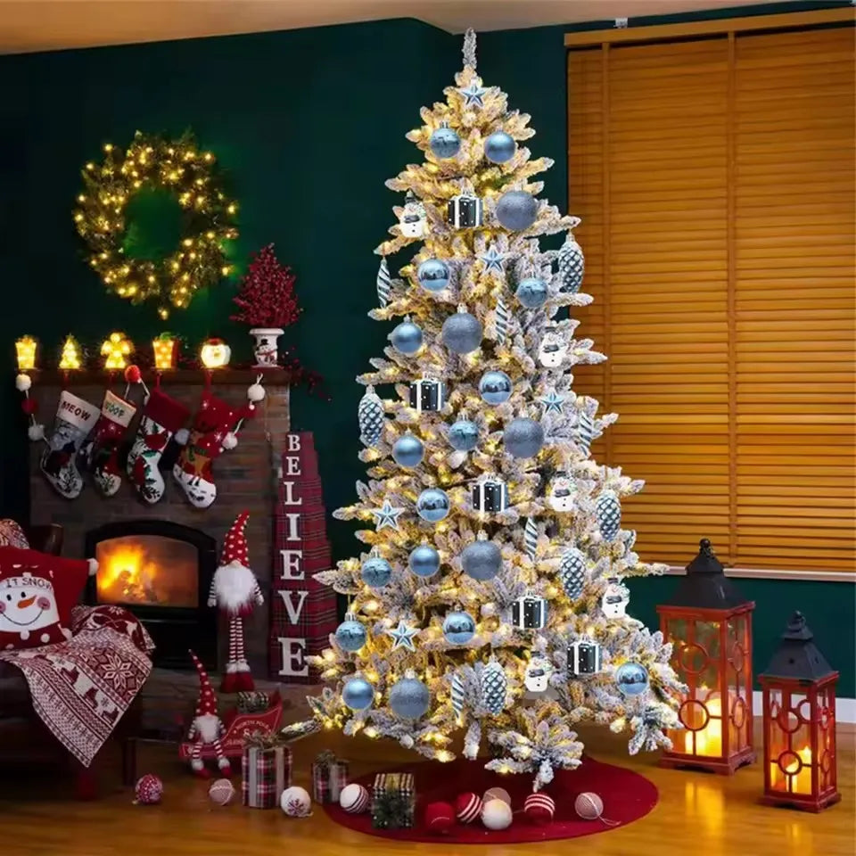 29/20Pcs Christmas Tree Balls Hanging Pendant Candy Cane Pine Cone Ornament Set Christmas Home Decoration 2026 Navidad New Year