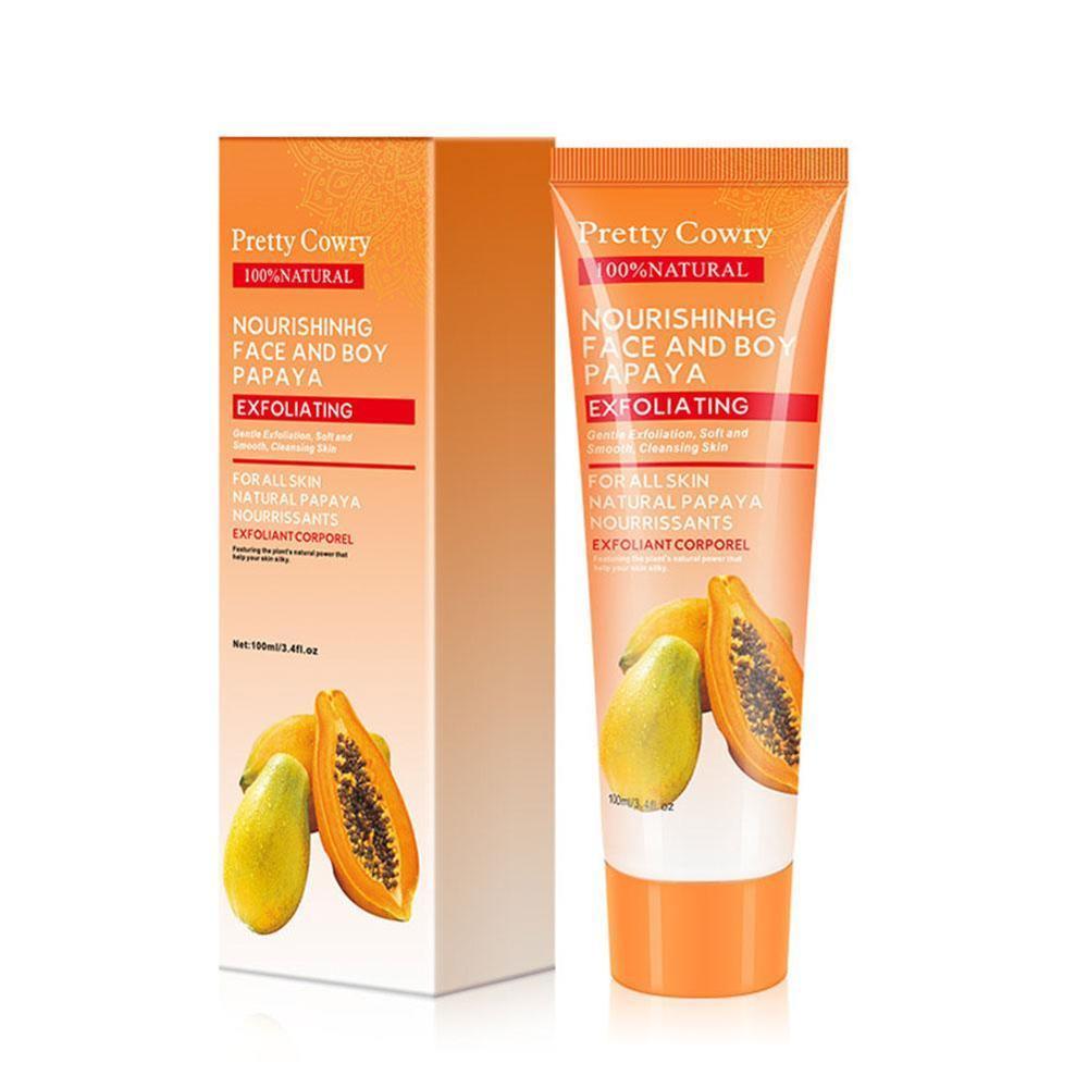 Cucumber Coconut Papaya Facial Exfoliating Gel Cream 100ml Body Cleansing - You Offer