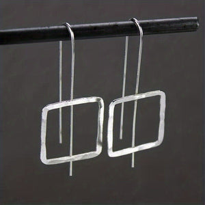 1 Pair Textured Stud Earrings, Hoop Earrings for Women, Quality Jewelry