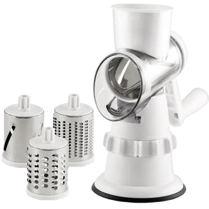 3 In 1 Vegetable Slicer Manual Kitchen Accessories Grater For Vegetable Cutter Round Chopper Mandolin Shredder Potato Home Kitchen Supplies Kitchen Gadgets - You Offer