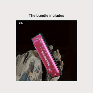 10 Hole Harmonica Mouth Organ Puzzle Musical Instrument Beginner Teaching Playing Gift Copper Core Resin Harmonica Eid Al-Adha Mubarak