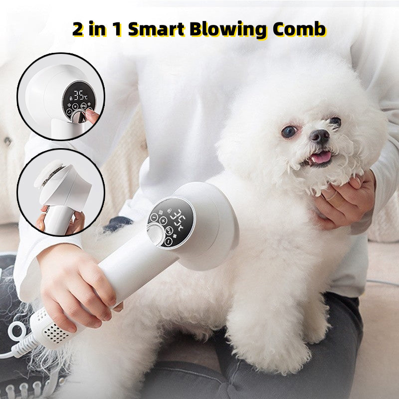 PETS HANDHELD BLOW HAIR DRYER COMB - You Offer