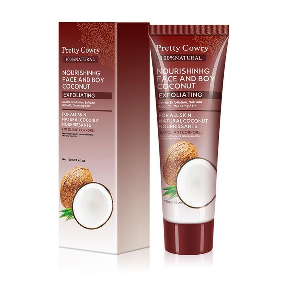 Cucumber Coconut Papaya Facial Exfoliating Gel Cream 100ml Body Cleansing - You Offer